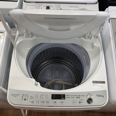 安心の1年保証付！！【SHARP（シャープ）】全自動洗濯機売ります！取りに