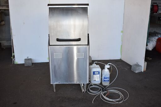 【ヤ取終了7/6】≪zy751≫ホシザキ 業務用 食器洗浄機/食器洗い 右開き JWE-450RUA3-R 3相 200V 厨房/飲食店/居酒屋 41008-02