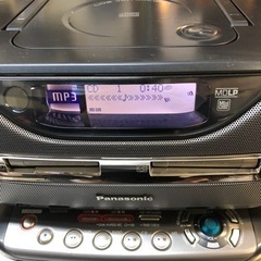 パナソニック　RX-MDX180 CD MD カセットテープ ラ...