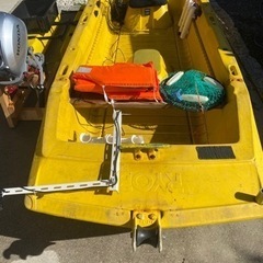 2馬力ボート　ホンダ2馬力