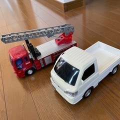 (決まりました)男の子 おもちゃ  消防車 軽トラック