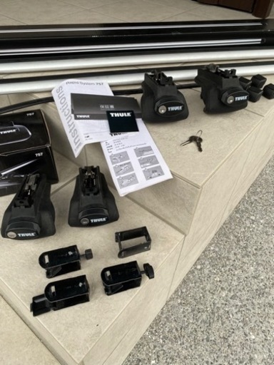 THULE スーリー】キャリア ルーフレール付車用 ケプニカイザー728