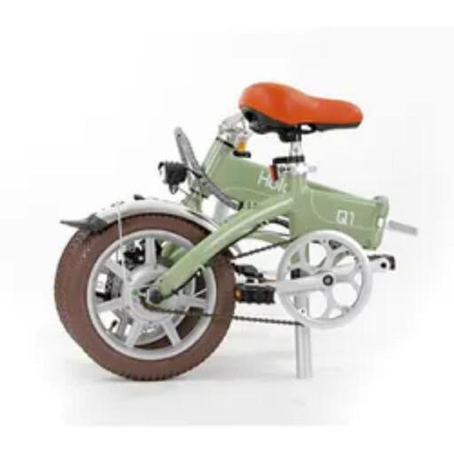 電動アシスト折りたたみ自転車 HOLDON Q1J HoldOn Q1J 折りたたみ電動アシスト自転車 メタリックカーキ 【公式通販】