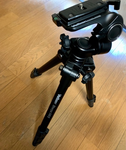 【カメラ三脚と雲台セット】Velbon sherpa 545 IIと雲台PHD55-Q付き