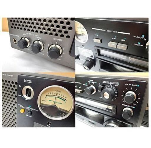 定番超歓迎SONY ソニー BCLラジオ 型番: ICF-6800 ジャンク現状品 日高発 アンティーク