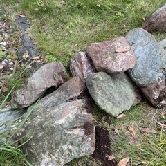 庭作りの石