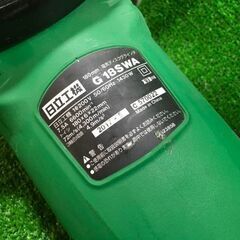 日立工機 G18SWA ディスクグラインダー 200V コード式 ※動作確認環境が無い為動作未確認品です【市川行徳店】【店頭取引限定】【中古】管理番号：IT8MBIWL9VFG