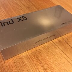 OPPO　FinfX5Pro　8+256GB　SIMフリー　新品未開封