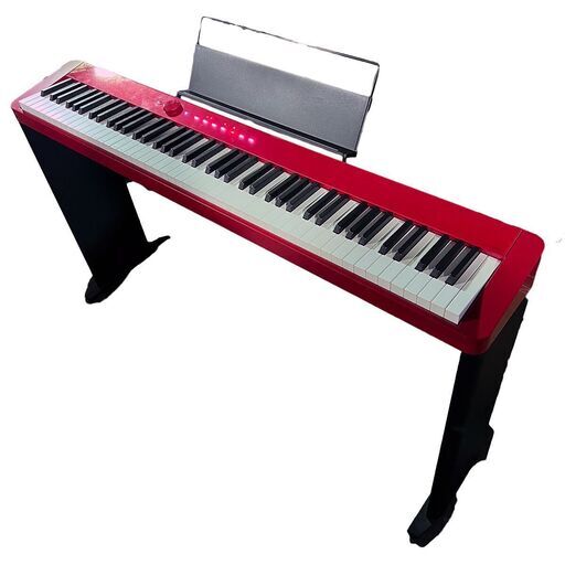 Y1009 CASIO PX-S1000RD 2021年製 電子ピアノ カシオ レッド 88鍵盤