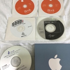 値下げ！iBook（シェルタイプ） 付属ソフトウェア ディスク ...