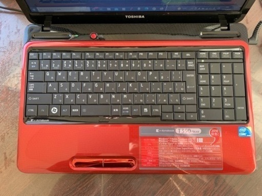 美品 TOSHIBA dynabook T350 Win10 Core i5-460M メモリ8GB SSD 120GB