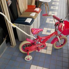 ID028803　子供用自転車（ピンク）