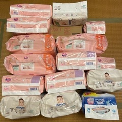 【セット価格】おむつ15袋+おしりふき1,296枚 セット価格】おむつ15袋+おしりふき1,296枚