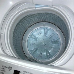 ※決まりました　AQUA 洗濯機　1年未満　4.5キロ 