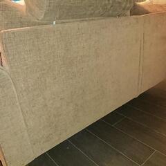 KEYUCA 3人掛 ソファー ダークブラウン