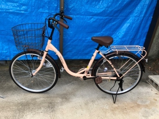 自転車　24インチ　軽快車