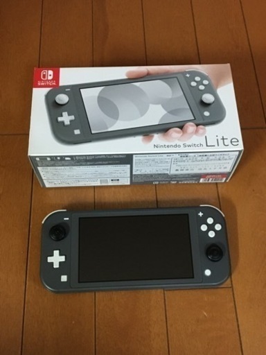 ニンテンドー スイッチ ライト グレー 本体 箱付