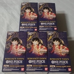 ワンピースカード　5BOX