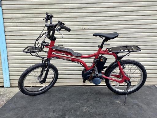値下げ！　パナソニック　電動アシスト自転車　EZ　レッド パナソニック電動アシスト自転車EZレッド