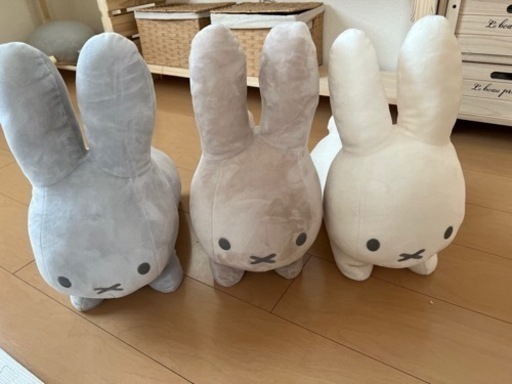 ブルーナアニマル　ミッフィー　タイトー限定　特大サイズ　中位サイズ