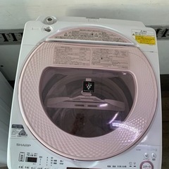配送可能　シャープ SHARP ES-TX8A-P [タテ型洗濯...