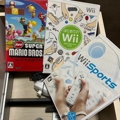 【完動品】 Wii本体ソフト4本Wiiボード