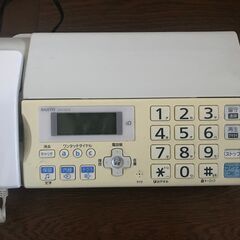 SANYO　SFX-D210　留守番電話機能付きFAX