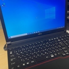 富士通 中古ノートパソコン Windows10 新品SSD交換済