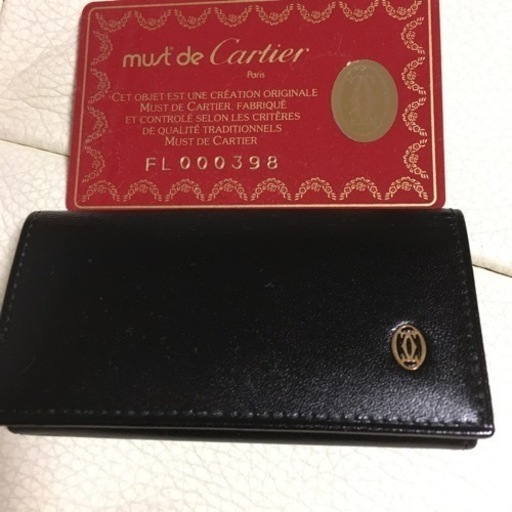 カルティエ　4連キーケースほぼ新品