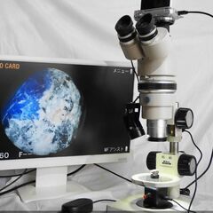 【ネット決済・配送可】ニコン実体顕微鏡（簡易偏光） SMZ-10...