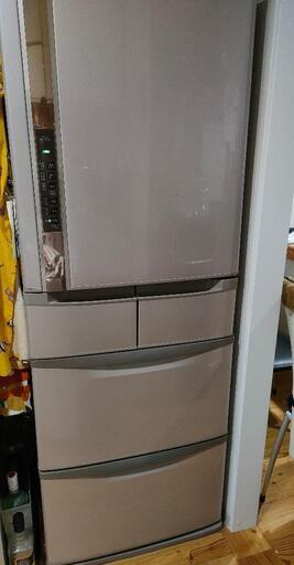 HITACHI 470L冷凍冷蔵庫左開き