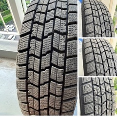 （交渉中）スタットレス　155/65R14 ホイル付き①
