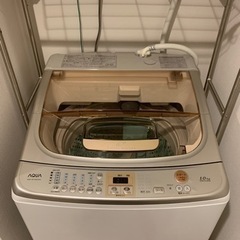 AQUA日本製全自動洗濯機 節水機能ツインバルセンター搭載