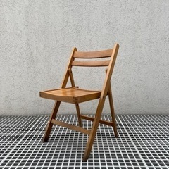 ※10月25日まで 木製　折りたたみ　椅子