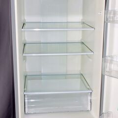 中古/屋内搬入付 冷蔵庫 2ドア 270L ファン式 ステンレスシルバー 訳