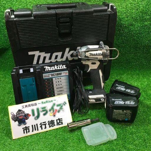 マキタ TD160D インパクトドライバー 14.4V  バッテリー2個付き【市川行徳店】【店頭取引限定】【中古】管理番号：ITKTL3ELTO1W