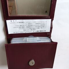 【新品】日本製本牛皮製　プラスティク小物入付万能ケース　2022...