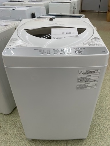 TOSHIBA 洗濯機 19年製 5kg    TJ249