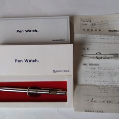 【未使用中古品146】BUSICOM 製　Pen Watch ボ...