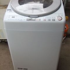 【ネット決済】G748　SHARP　全自動洗濯機　9.0KG　乾...
