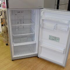② 冷蔵庫 203L 2016年製 2ドア 日立 R-20FA シルバー 200Lクラス