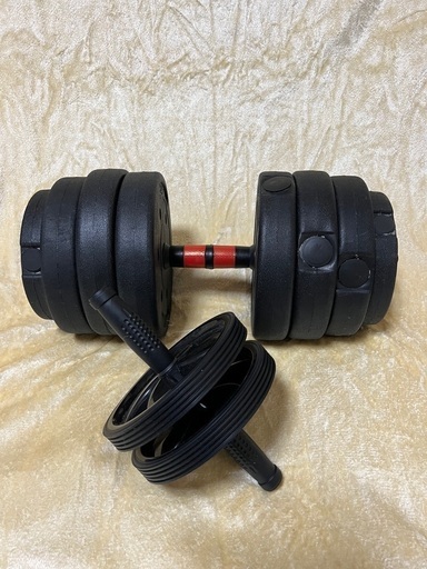 ダンベル20kg✖️2個。合計40kg アブローラー2個 www.inversionesczhn.com