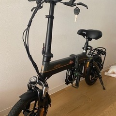 新品未使用　折り畳み電動アシスト自転車　AiDDETS