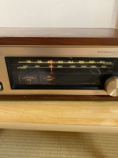 希少！LUXMAN ラックスマン FM/AM チューナー T-550V-