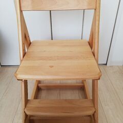 木製　子供椅子
