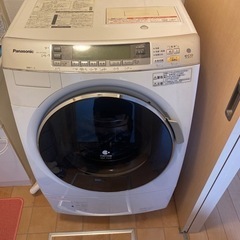 パナソニック　ドラム式洗濯機　9k NA vx7000l