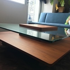 お値下げ★ドラマで使用されたモダンな高級センターテーブル★