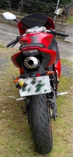 決まりました メガリ250r 赤 1.4万キロ