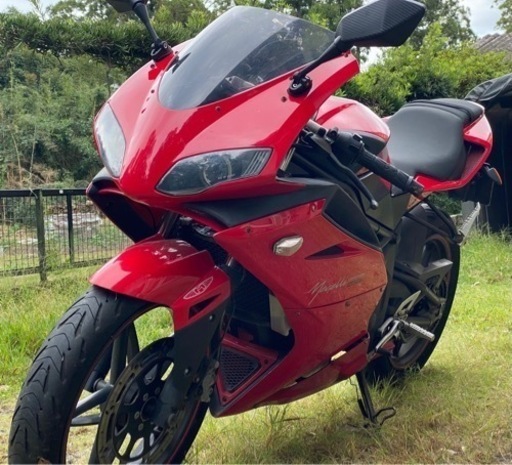 決まりました メガリ250r 赤 1.4万キロ