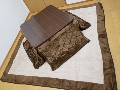 ニトリ テーブルこたつ コタツステインG 8060 V BROWN こたつ（ニトリ